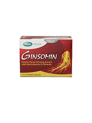 GINSOMIN CAPS 30`S