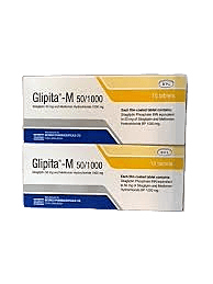 GLIPITA M 50/1000 30S