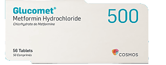 GLUCOMET 500MG  56`S