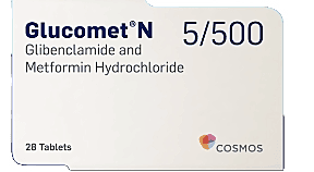 GLUCOMET N 5:500MG TABS 28`S