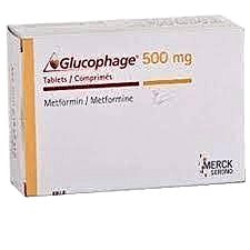GLUCOPHAGE 500MG 84S