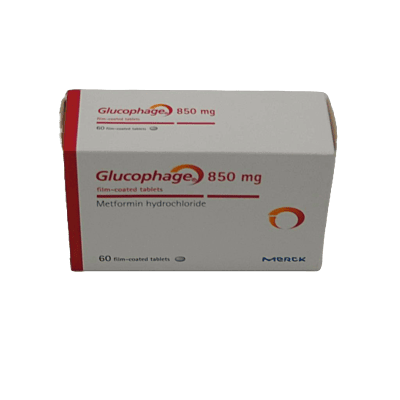 GLUCOPHAGE 850 MG 60S